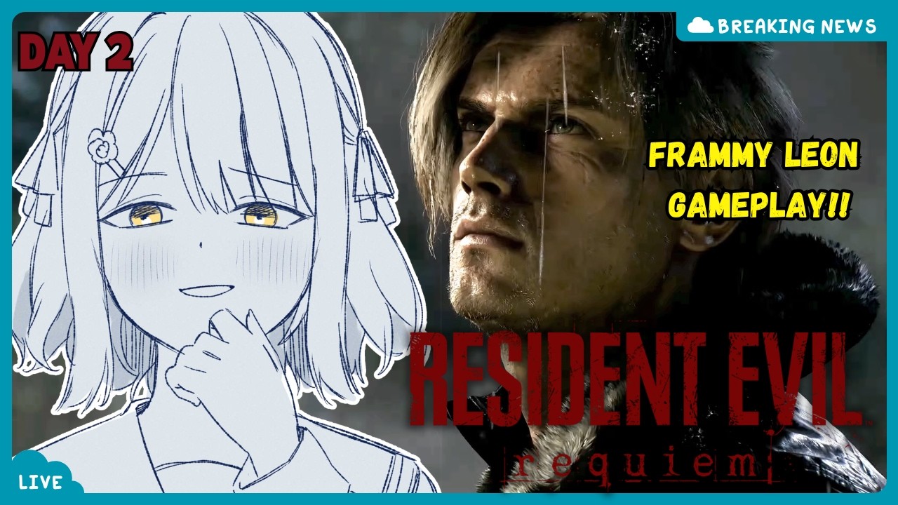 【RESIDENT EVIL REQUIEM】Don't worry, not waiting a year so see LEON ya~【Hoshizora】