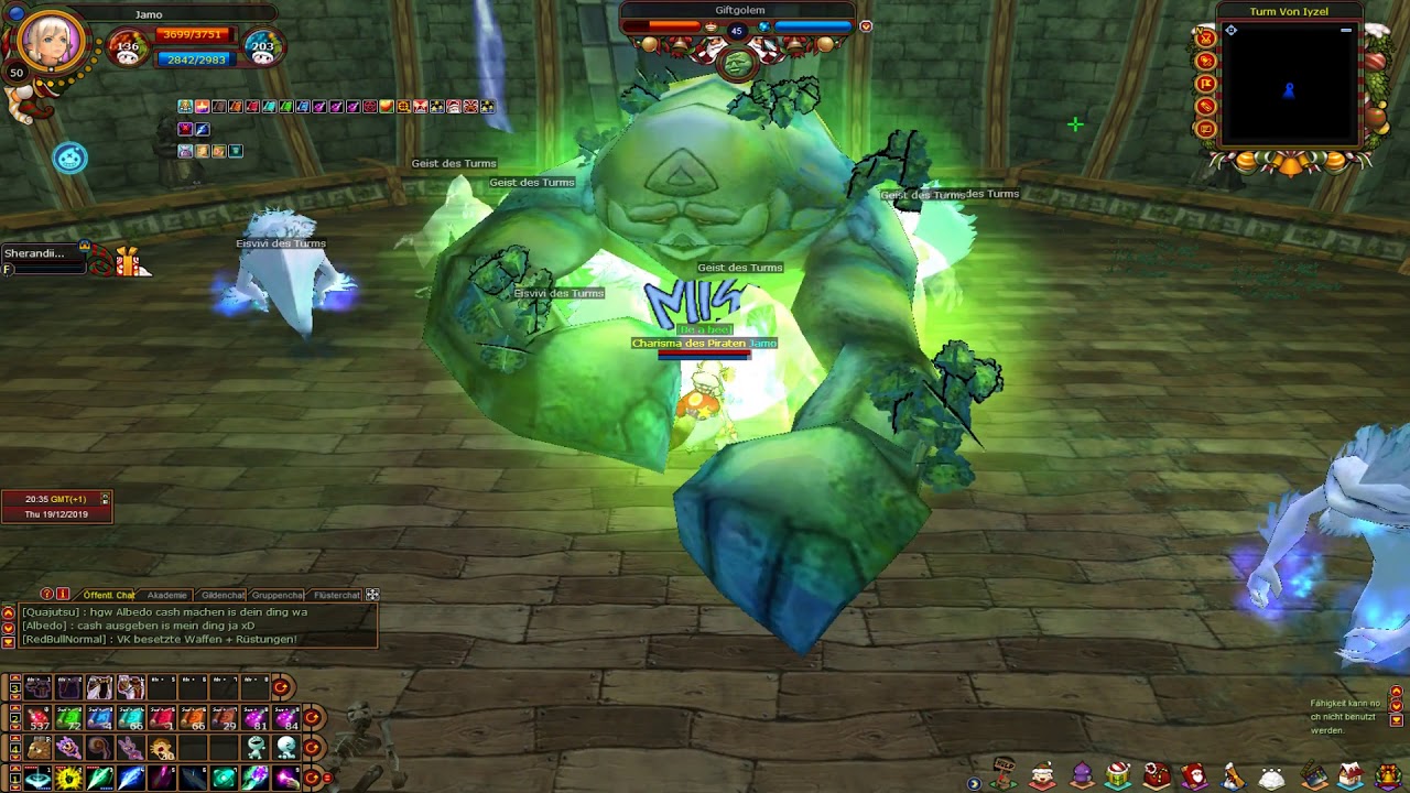 Fiesta Online - Tower 03:16 - 50 Mage