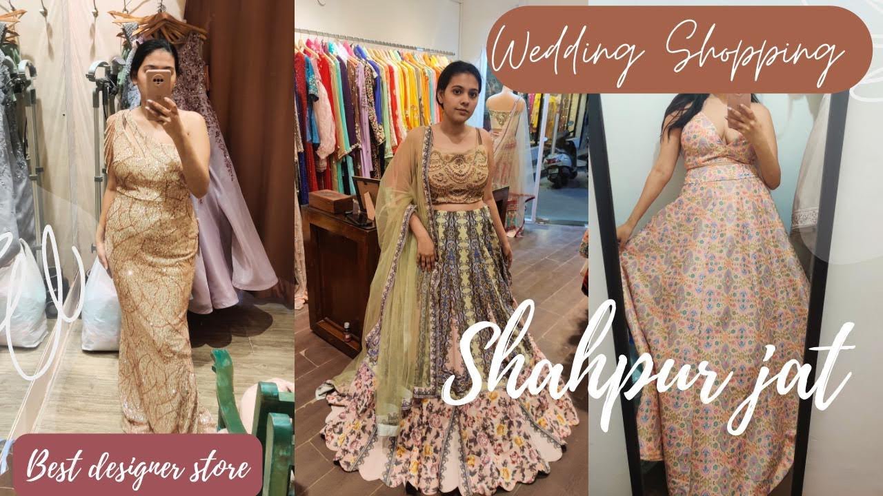 Wedding Shopping Best store in Shahpur jat #shahpurjat #weddingshopping #shopping #lehenga #viral