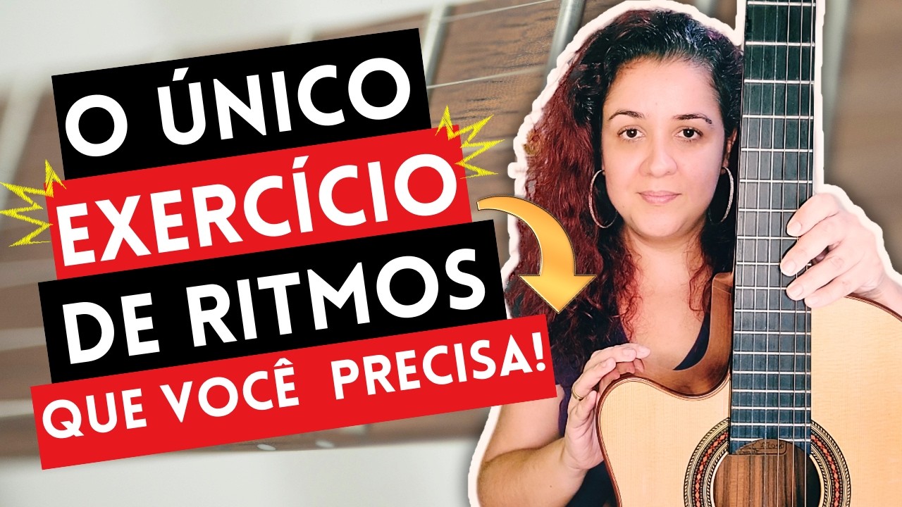 APRENDA Definitivamente a Fazer as BATIDAS / RITMO no seu VIOLÃO!