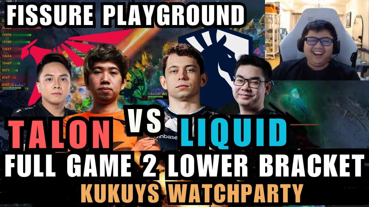 ES MIKOTO!! | FULL GAME 2 LB ELIMINATION | TALON VS LIQUID | KUKUYS WATCHPARTY | FISSURE PLAYGROUND