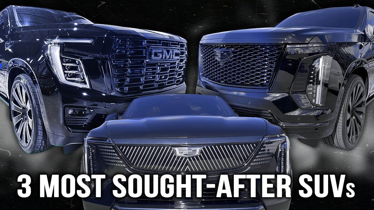Cadillac Escalade и IQ 2025 года против GMC Yukon Denali: кастомизация! Посмотрите на потрясающие...