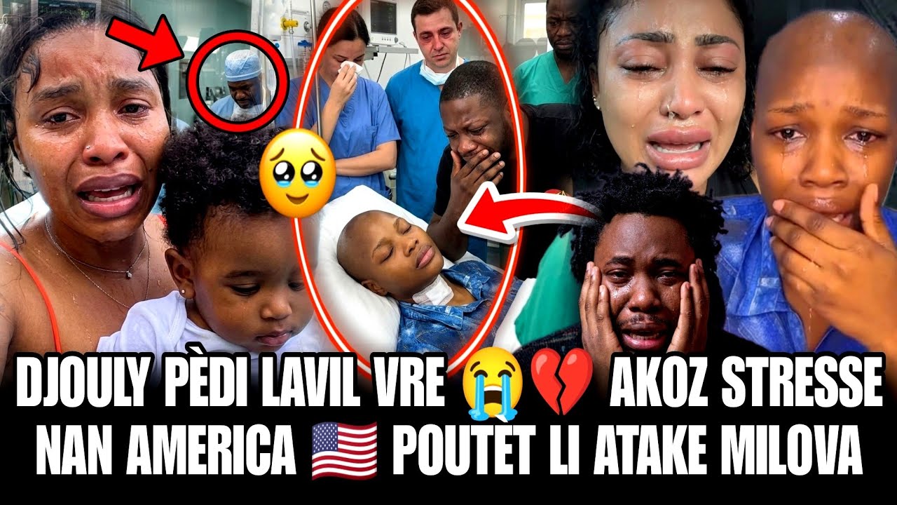 DJOULY PÈDI LAVIL VRE 😭💔 AKOZ STRESSE NAN AMERICA 🇺🇸 LI ATAKE MILOVA GWO ZEN PETE BAGAY YO DIFISIL😱