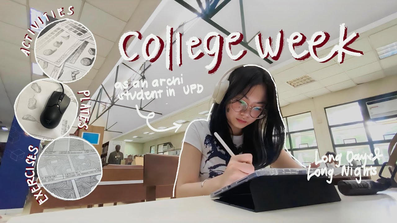 uni vlog: 7am classes, plates, productive week in college, grwm college morning routine | UP Diliman