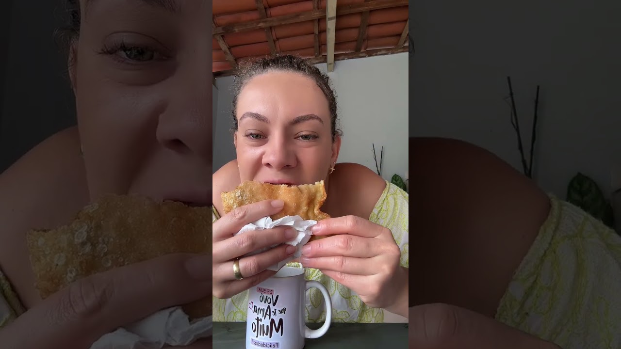 #hojefoipastel#mukbang #comida #food #pimenta 