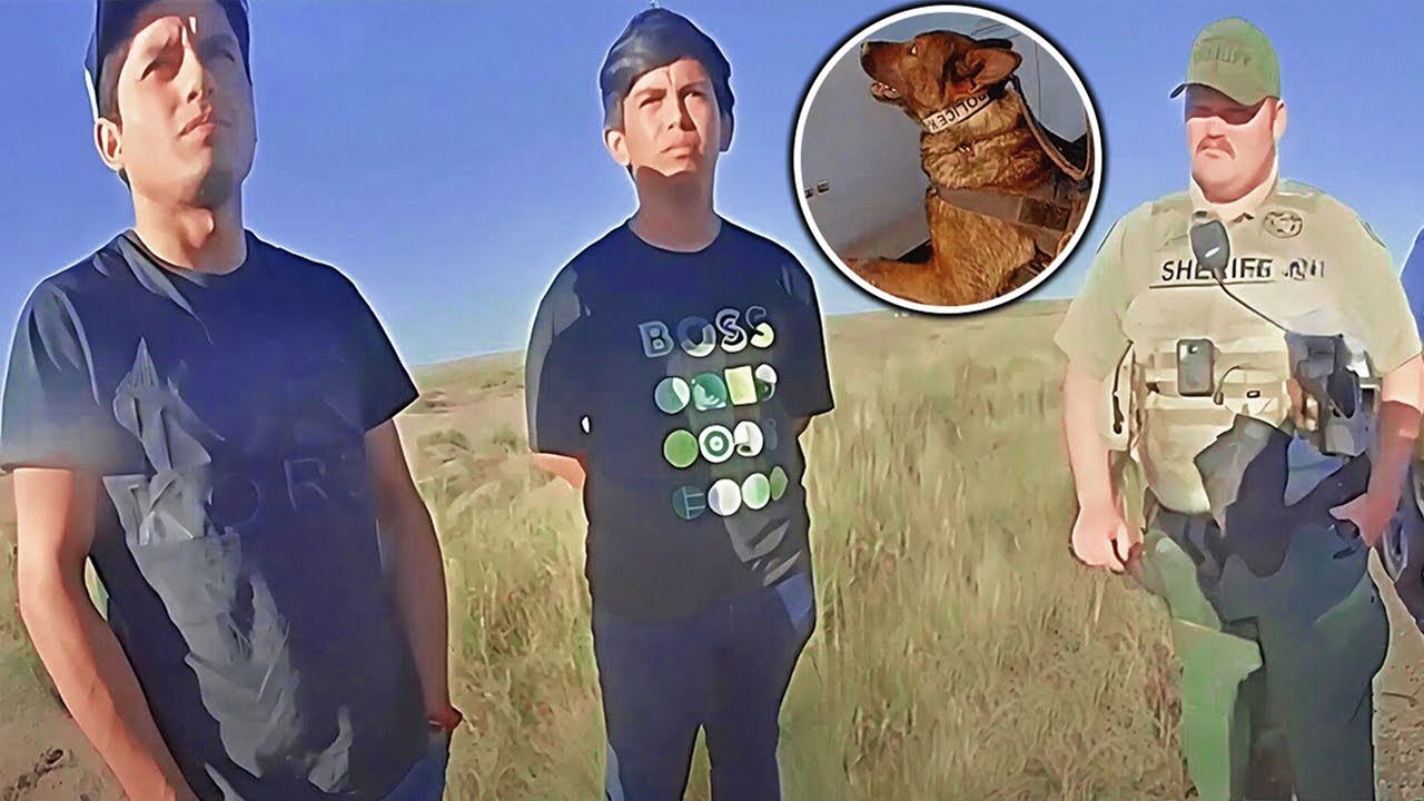 BODYCAM: K9 находит предметы стоимостью 2 МИЛЛИОНА ДОЛЛАРОВ ......
