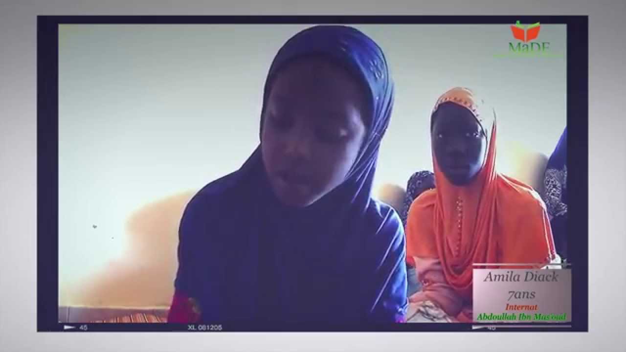 MAGNIFIQUE recitation du Coran jeune fille de 7ans MAASHALLAH I Beautiful Recitation girl I MaDE