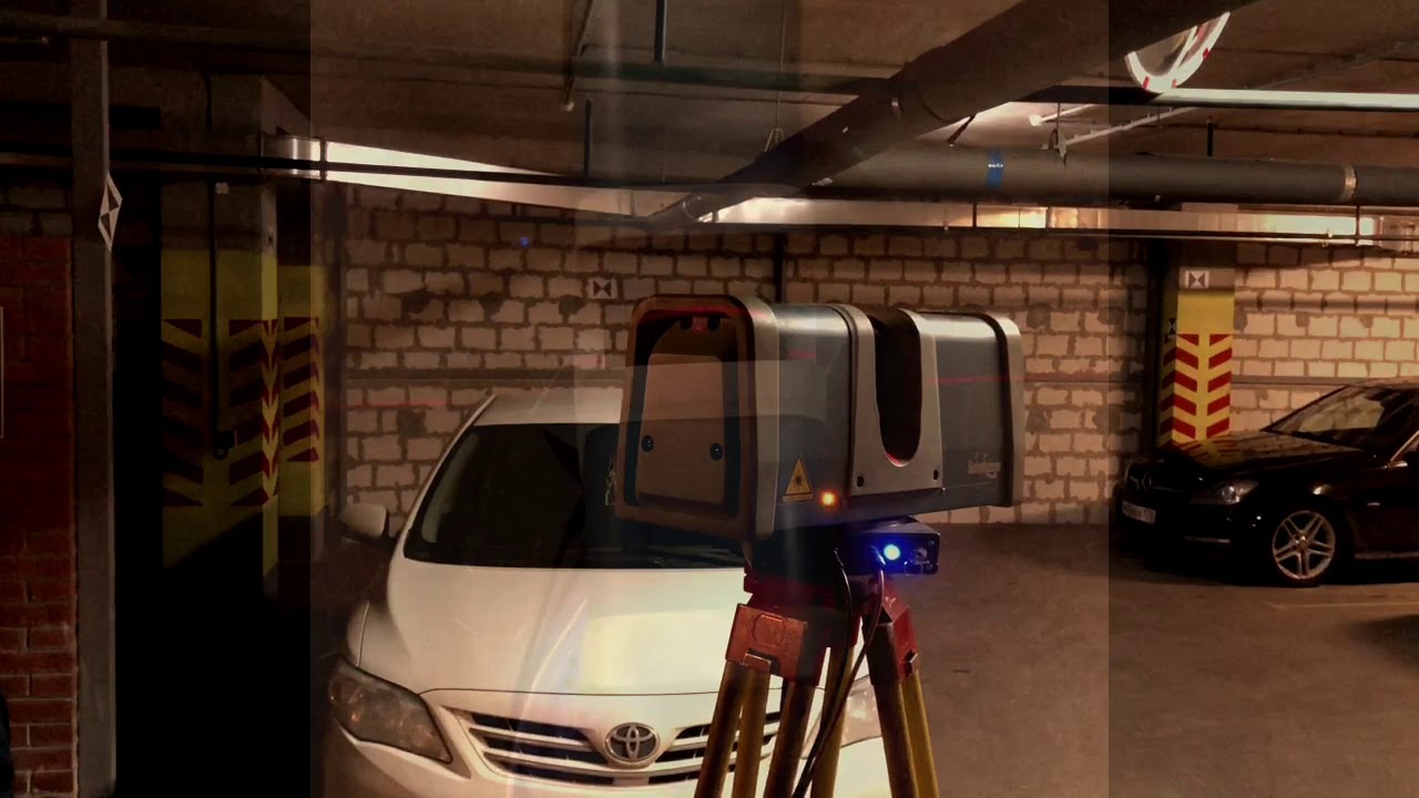 3d Лазерное сканирование автомобиля TOYOTA COROLLA (scan3d.club)