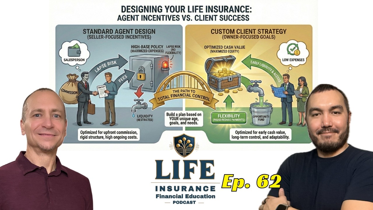 Should YOU Copy Your Insurance Agent's Policy Design? - LIFE Pod Ep 62