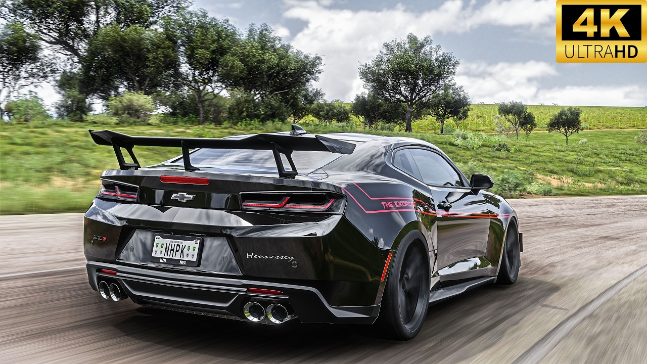 1200HP Beast EXORCIST Camaro ZL1 by Hennessey Performance - 370Km/h | Forza Horizon 5 | Gameplay 4K