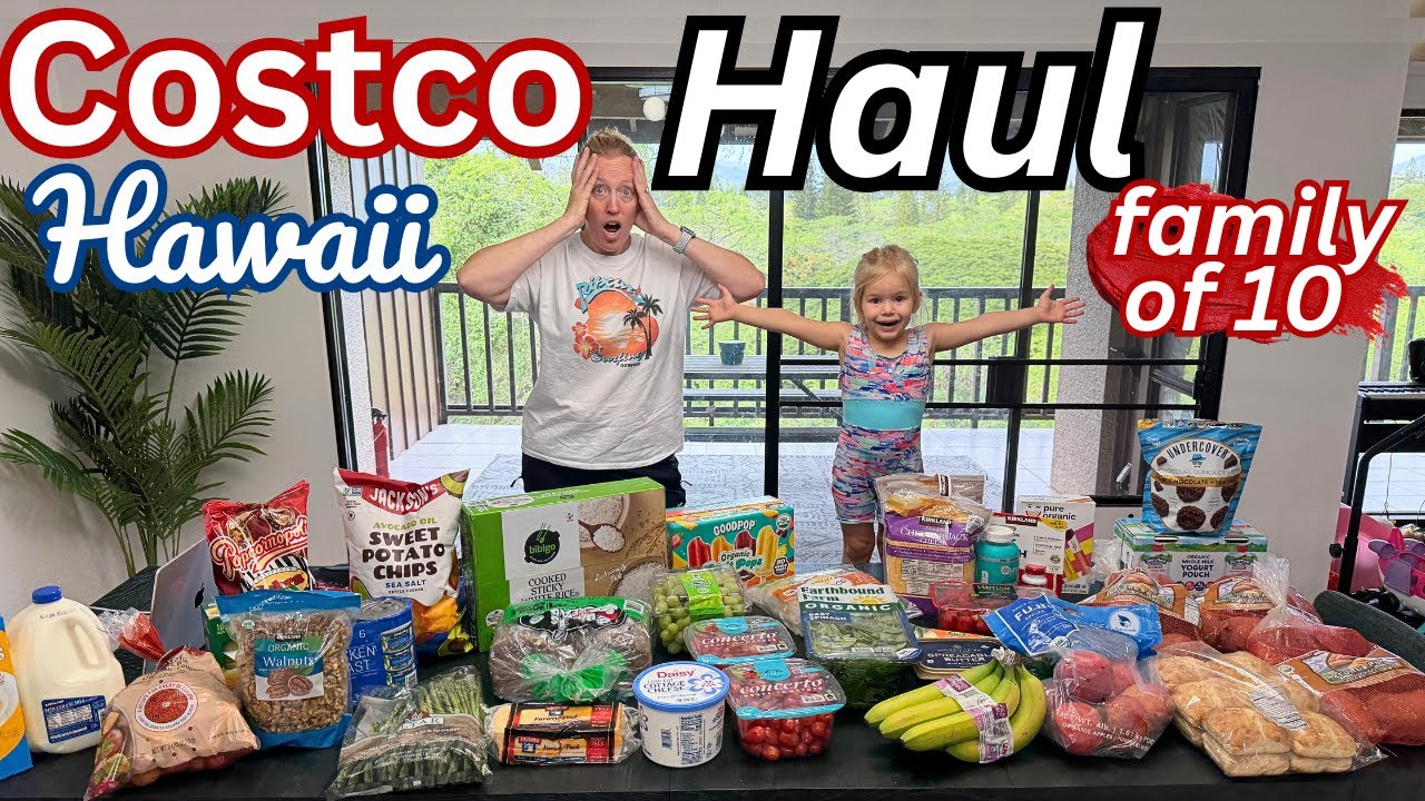 Our Groceries Cost WAY MORE Than Expected!  Family of 10 Weekly Grocery Costco Haul