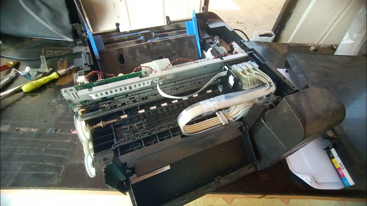 Epson L3110 | Feeding Multiple Pages Fixed! | Kumakain Ng Maraming Papel | Tech Tips Printer Repair