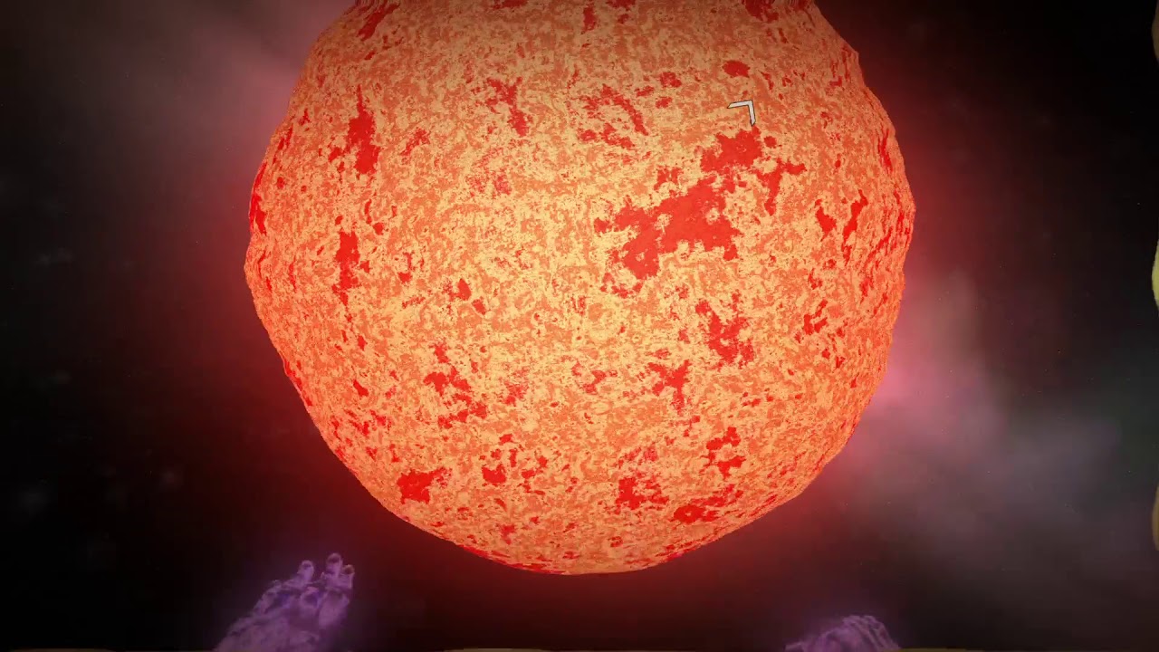 Megaton Rainfall flying through planets, stars and galaxies