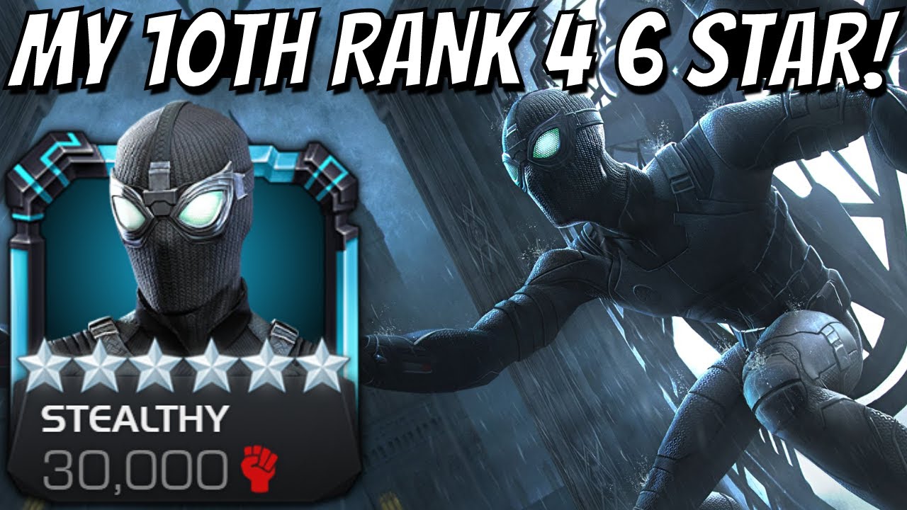 6 Star Rank 4 STEALTH SPIDEY Gameplay - 35+ ENDGAME BOSSES!! MAXIMUM SHOWCASE!!!