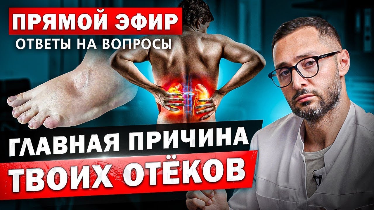 Главные  причины ОТЕКОВ. Что делать?