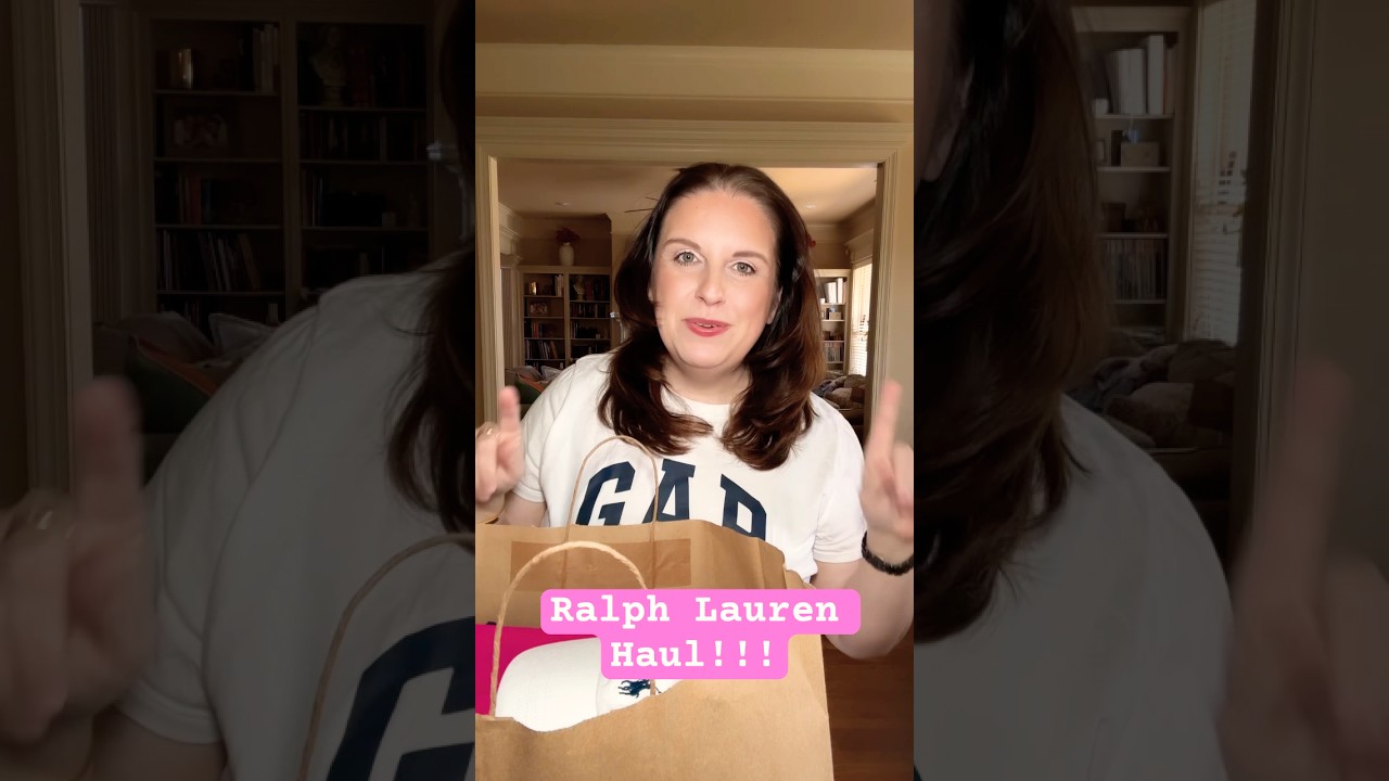 Ralph Lauren Haul! #ralphlauren #mstylechannel #mstyle #poloralphlauren #mstylemagda