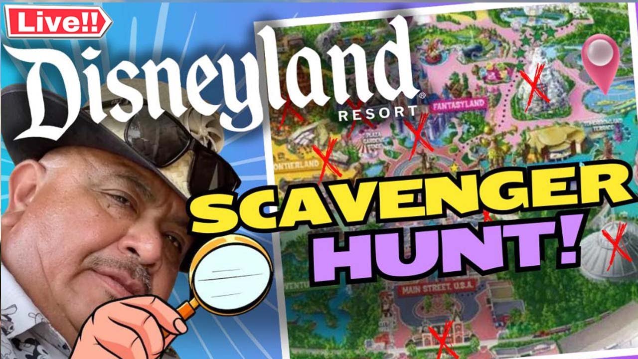 🔴 [#LIVE - En Vivo]  🔍 Epic Disneyland Scavenger Hunt! ✨ Can we find them all? |  (1/28/26)