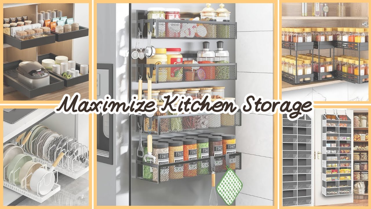 Maximize Kitchen Storage with Space-Saving Organizer Shelves That Work!#amazonfinds #kitchen #1