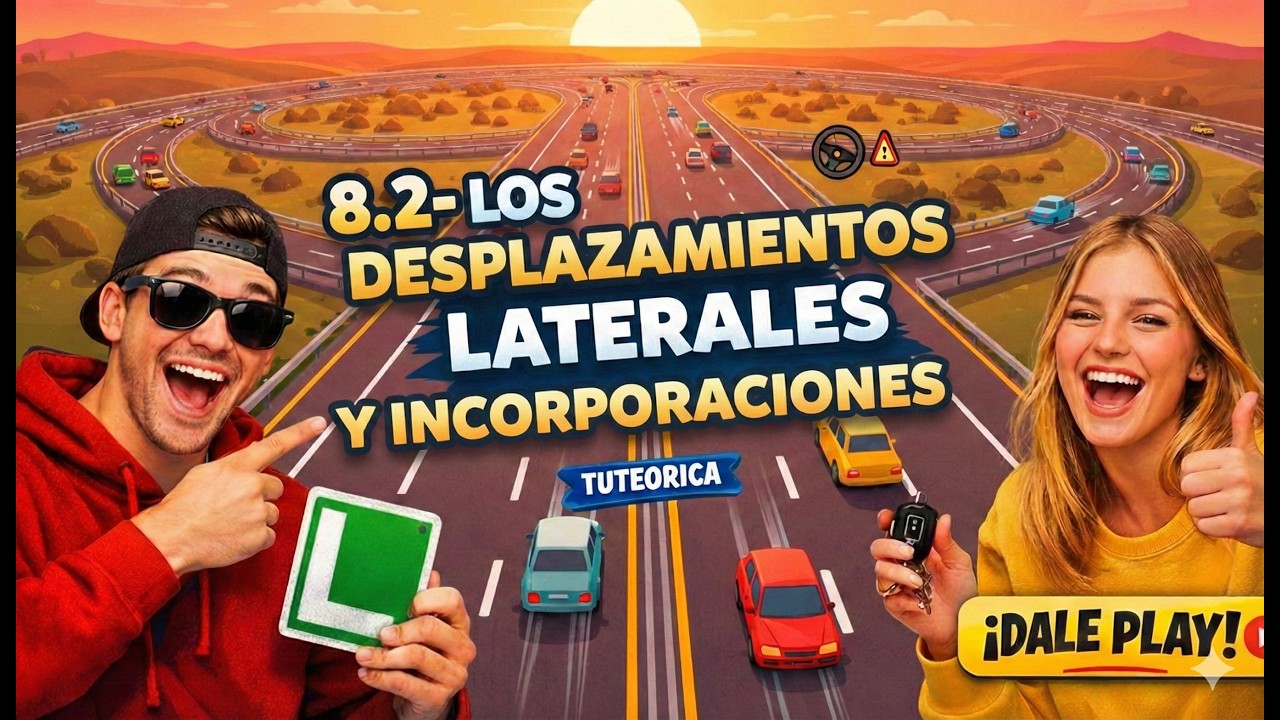8.2- Desplazamientos e Incorporaciones: ¡Domina el cambio de carril sin drama! 🚗💨