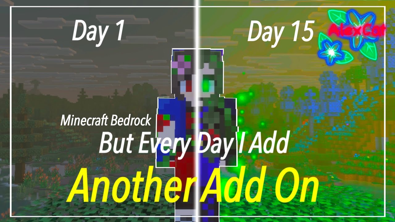 This world is Cursed! Minecraft But Every Day I Add Another Add On!
