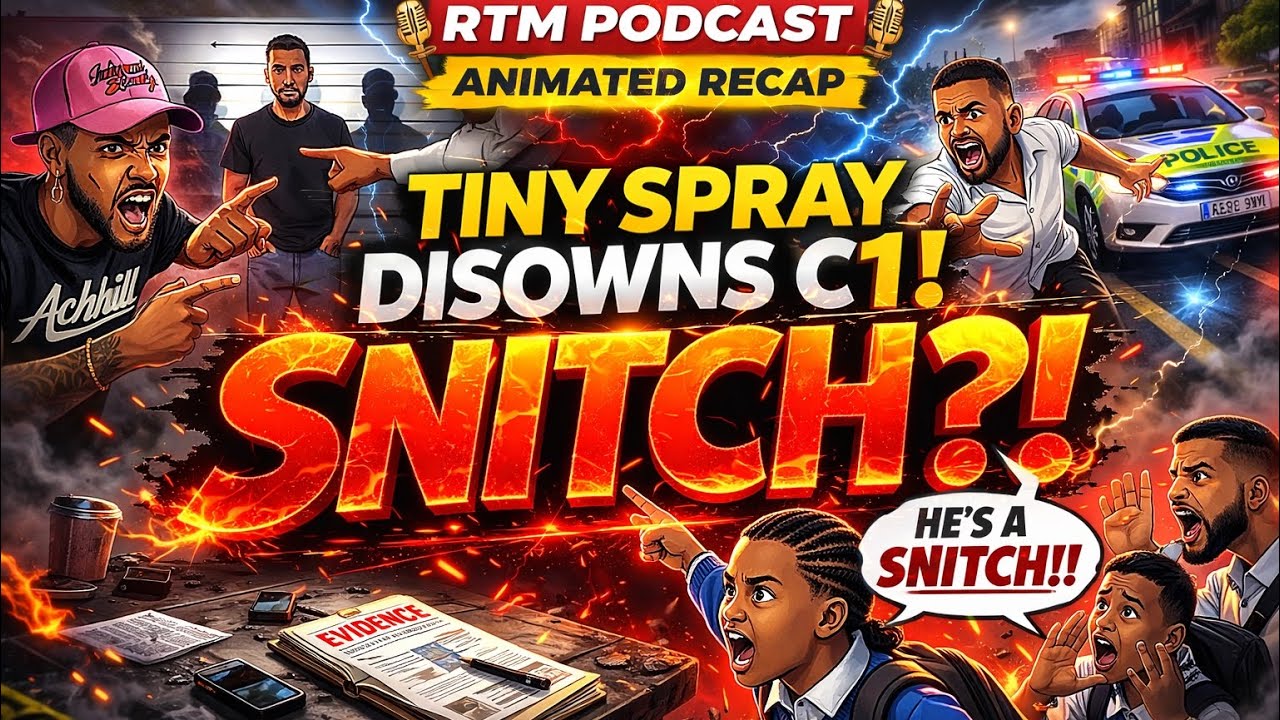 RTM Podcast Animated Recap EP.5 | Tiny Spray Disowns C1 Over Snitch Allegations?!