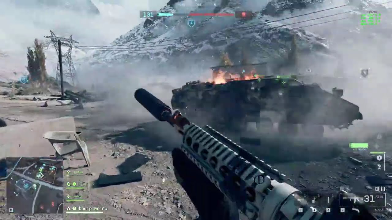 M4A1 Liberation Peak Breakthrough attack
