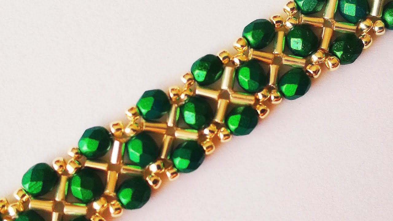 Beautiful bracelet. DIY. Красивый браслет своими руками. МК