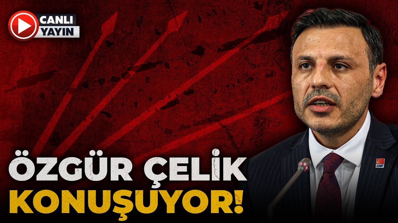 CHP İstanbul İl Başkanı Özgür Çelik, CHP'nin Çekmeköy mitinginde açıklama yaptı (21 Aralık 2026)