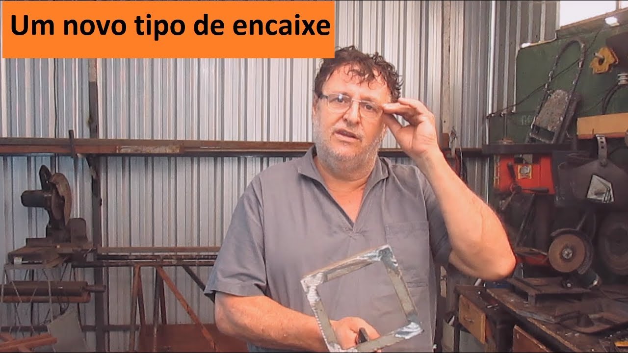 Quadro de cantoneira, um novo tipo de encaixe
