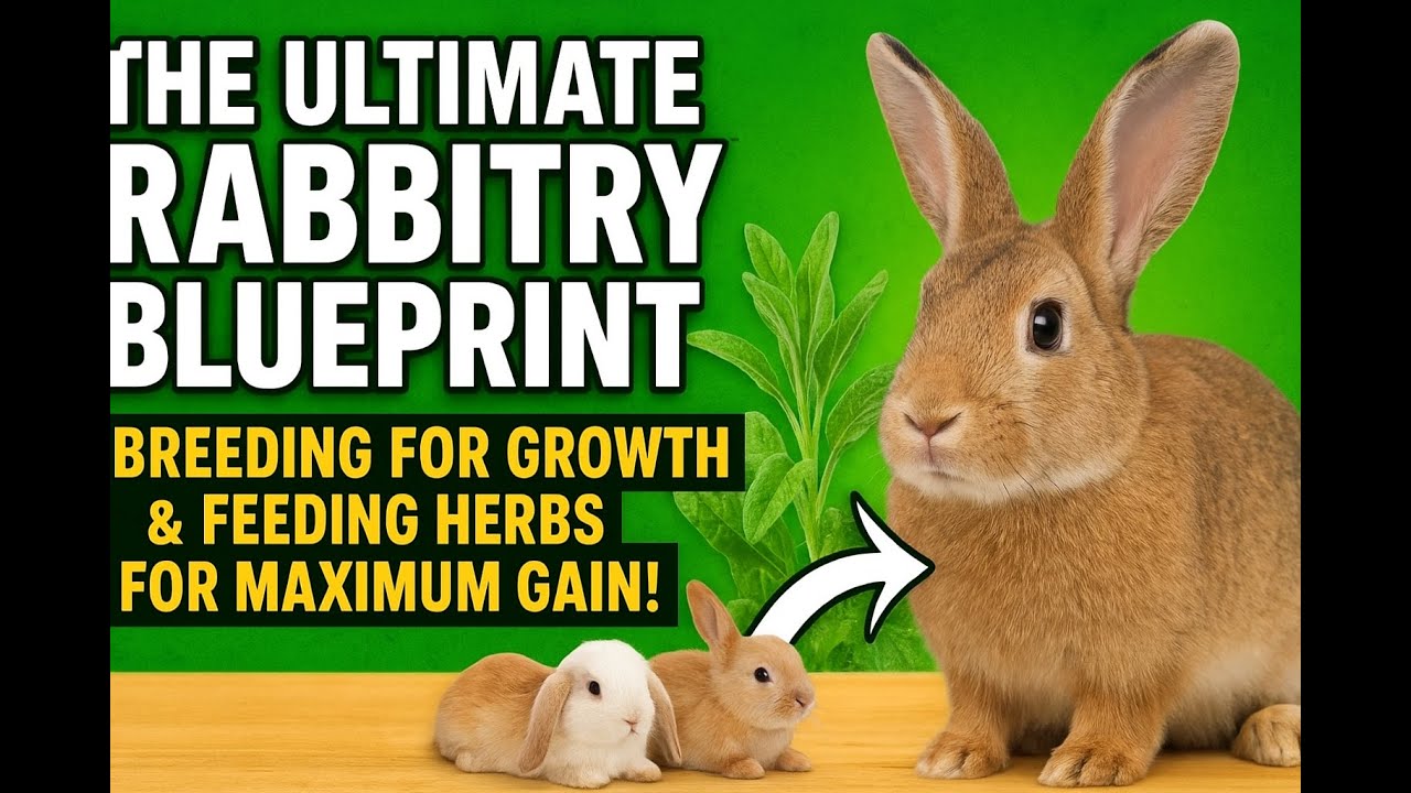 Boost Your Rabbitry: Strategic Herbs for HUGE Growth!