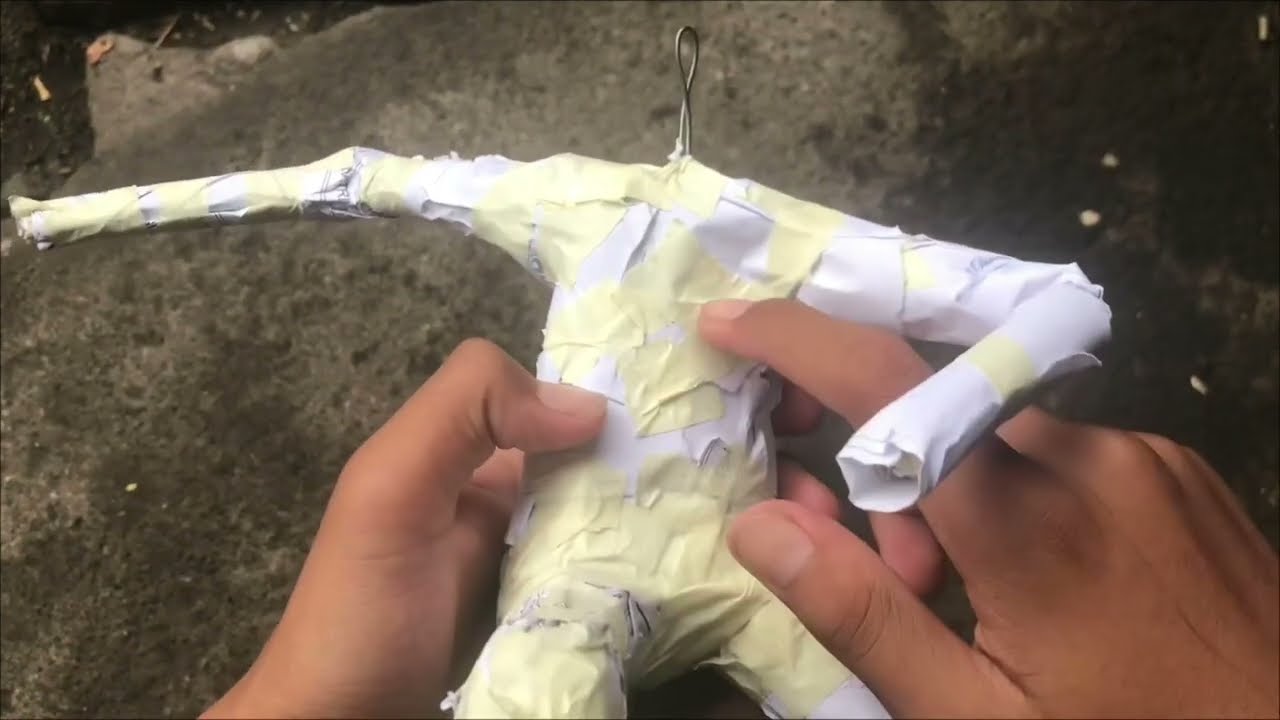 Buat ogoh ogoh mini part 1 - konten gabut