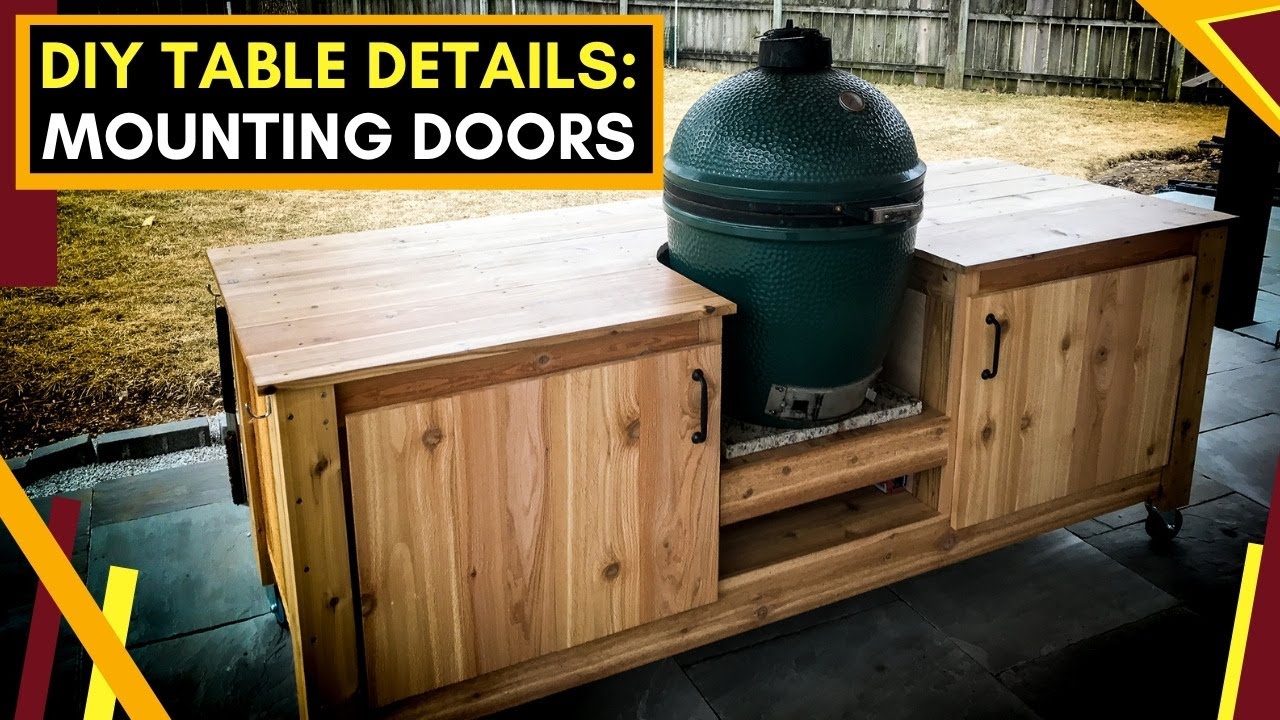 Стол Big Green Egg своими руками | Часть 2