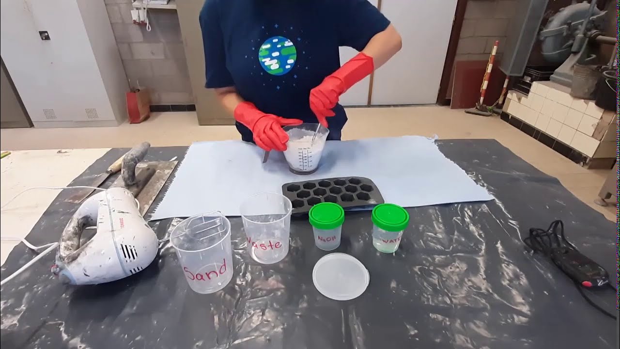 The Green Concrete Technology: Alkali-Activated Material Demonstration