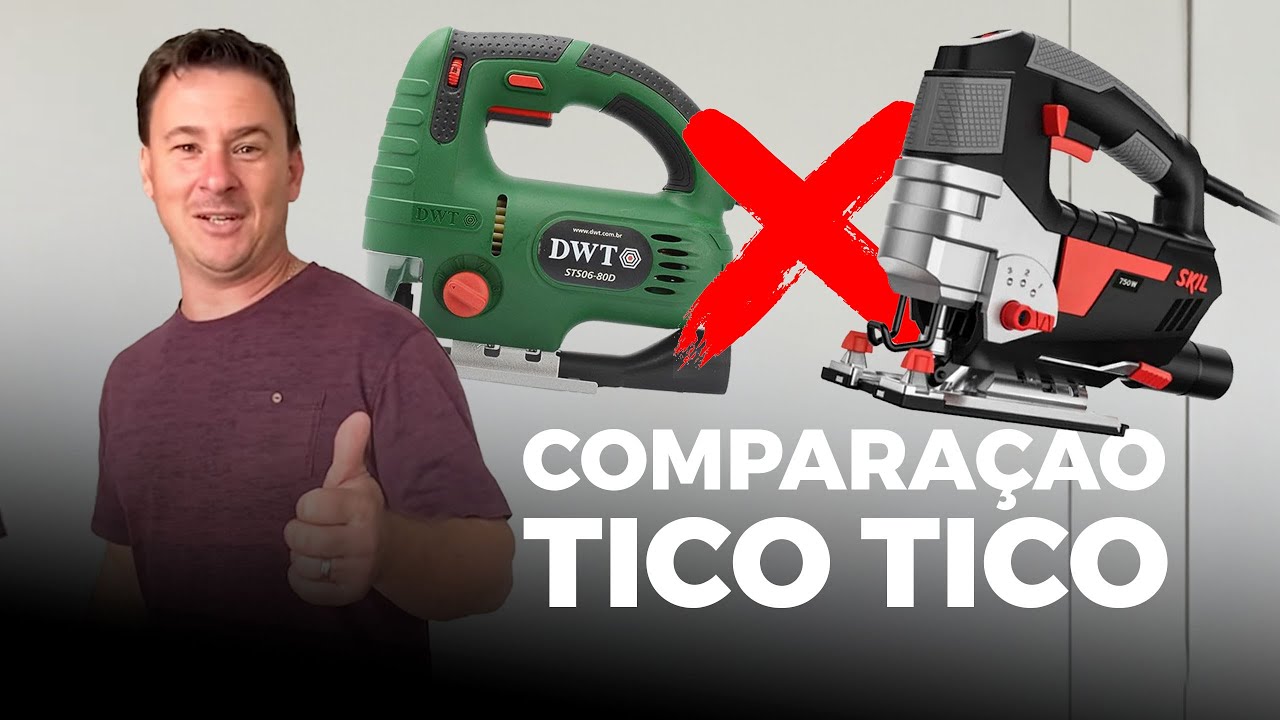 Serra tico tico, comparação entre duas serras tico tico. Qual a melhor Tico tico?