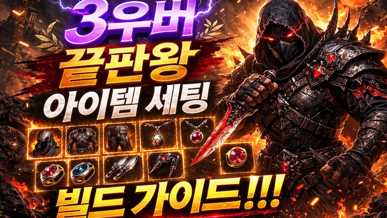 [디아블로4:시즌12] 도적 3우버 죽음의덫 빌드가이드