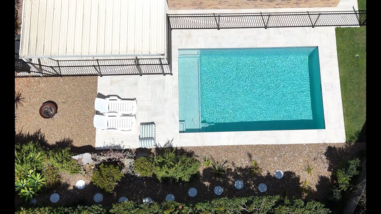 Timelapse concrete pool build in Brisbane