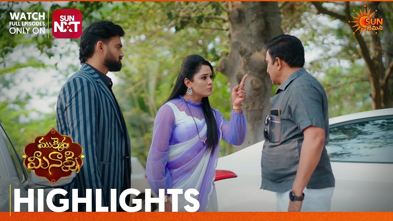 Mukkera Meenakshi - Highlights of the day | Watch full EP only on Sun NXT | 06 Apr 2026 | Sun Gemini