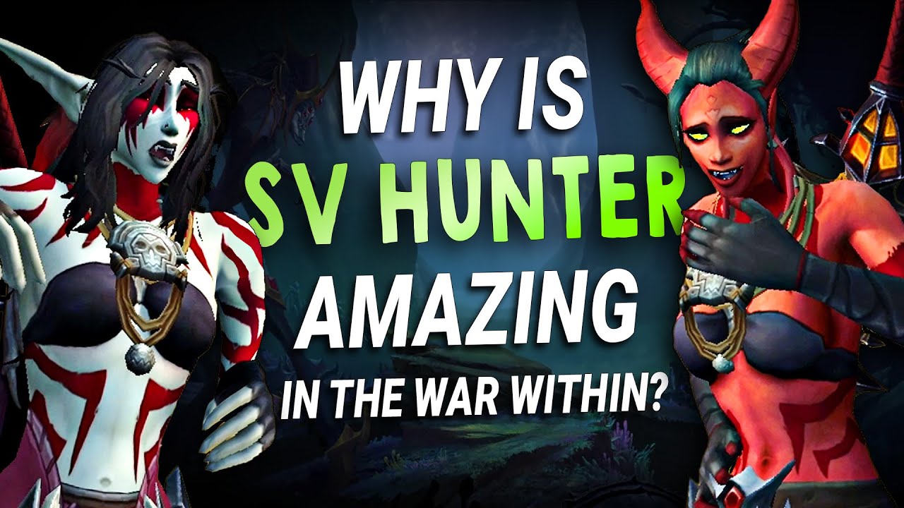 Comparing Survival Hunter Rework in The War Within and Dragonflight 🏹 | World of Warcraft