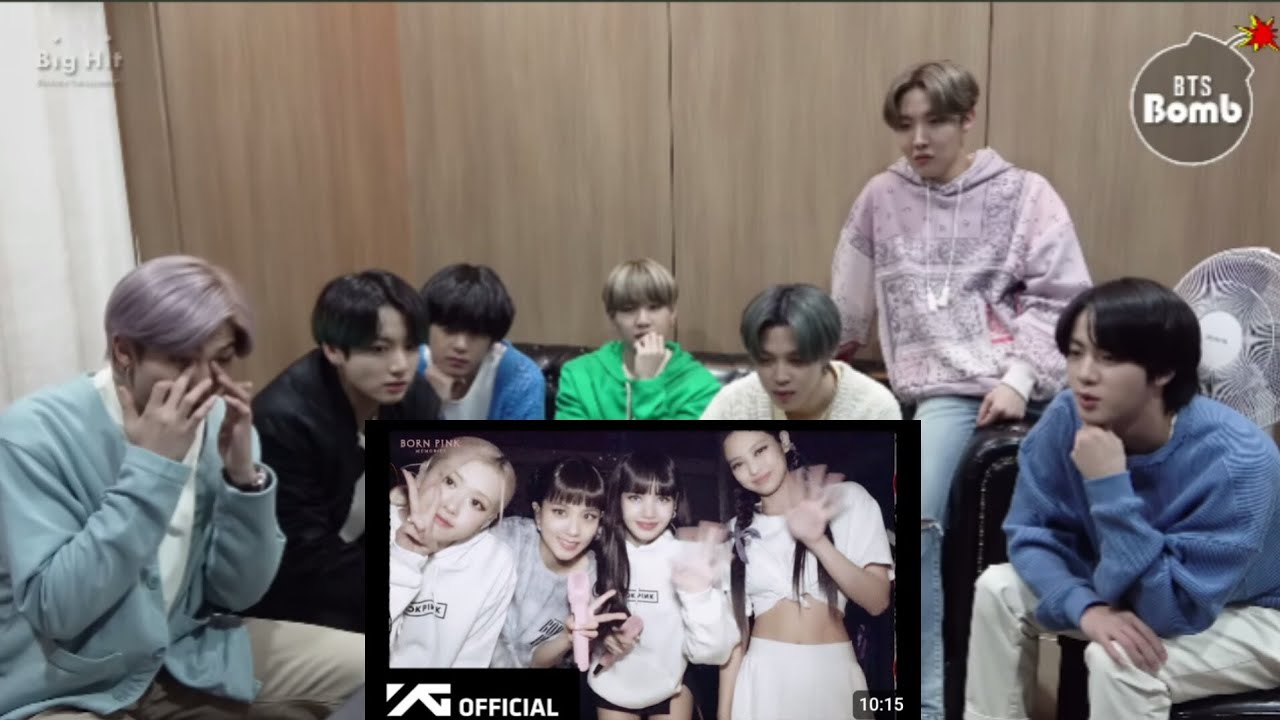 BTS Reaction to Blackpink 'B.P.M' Roll #8 [Fanmade 💜]