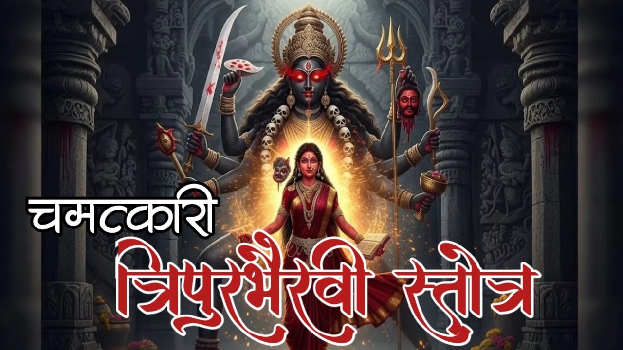 श्री त्रिपुर भैरवी स्तोत्र | Powerful Tripurbhairavi Stotra For Miracle In Life