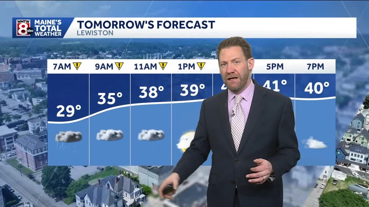 Slippery Saturday morning in Maine (3/6/2026)