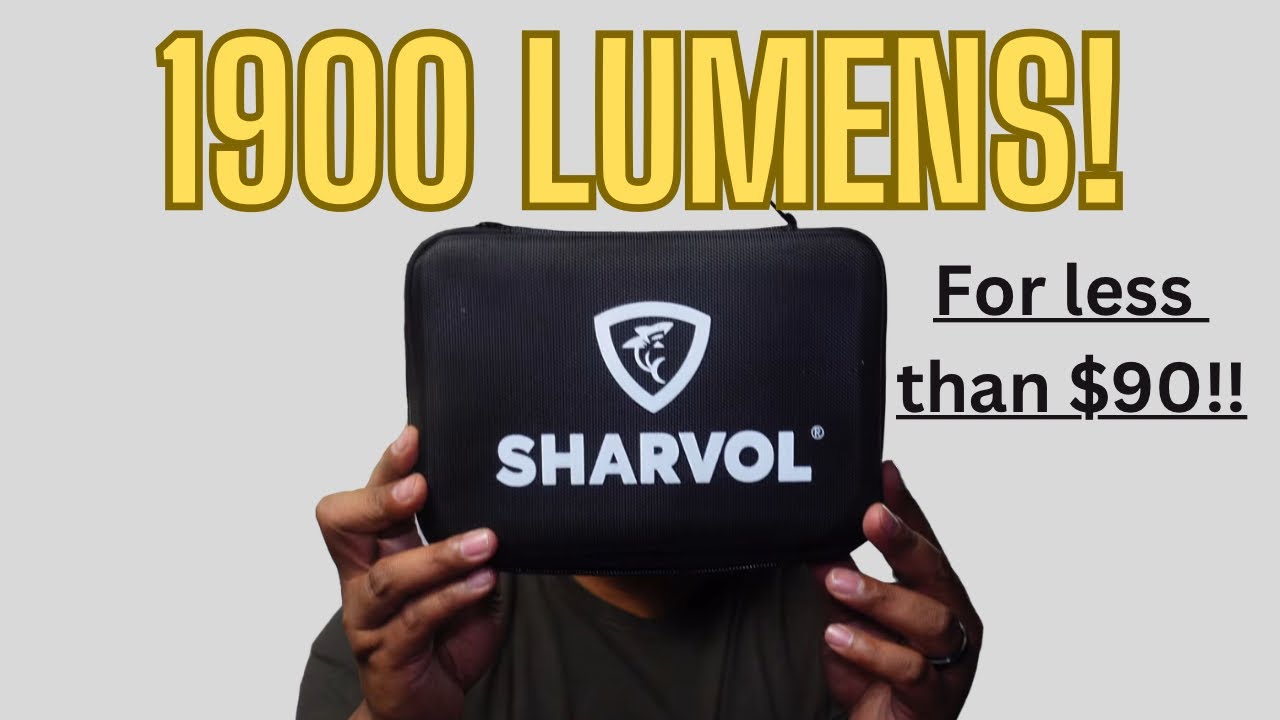 1900 Lumen Flashlight for Under $100?&hellip;.. UNREAL! | Sharvol S1 Tactical Rechargeable Flashlight