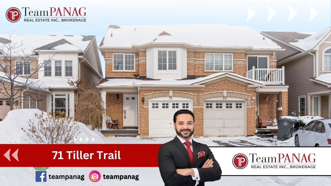 71 Tiller Trail Brampton, Home by Team Panag - Real Estate Properties