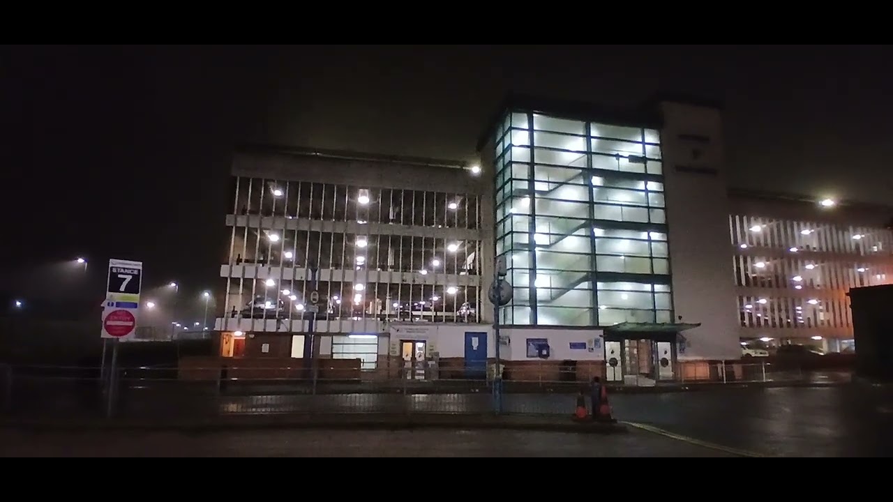 Inverness Bus Station. Saturday 17th January 2026,Around 20:00 Hours.