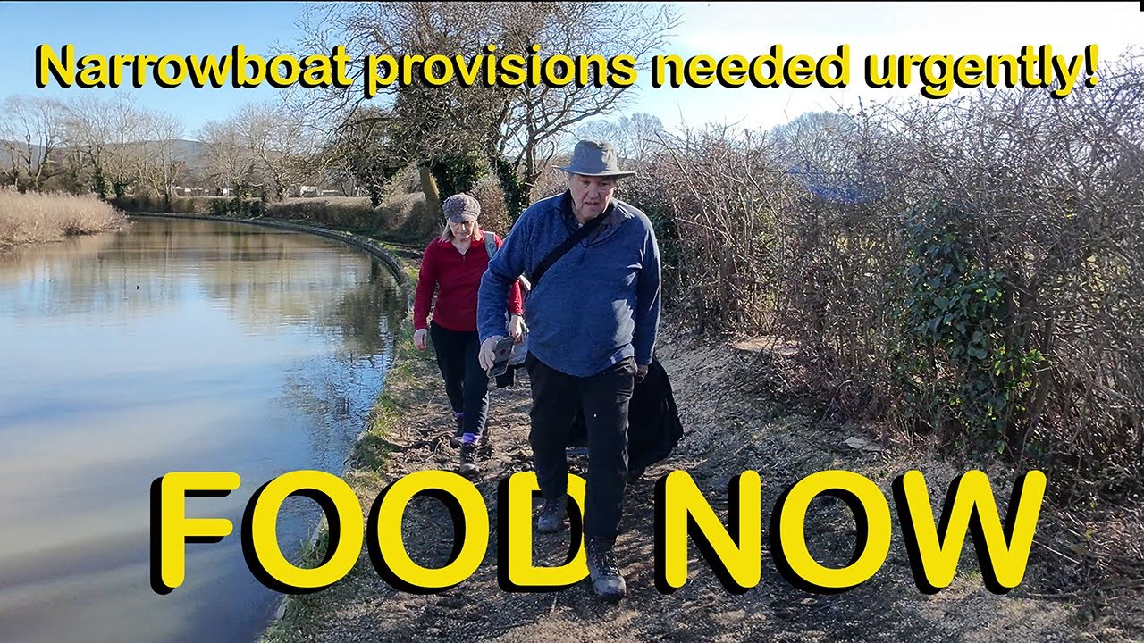 Narrowboat provisions needed now!  Ep.239