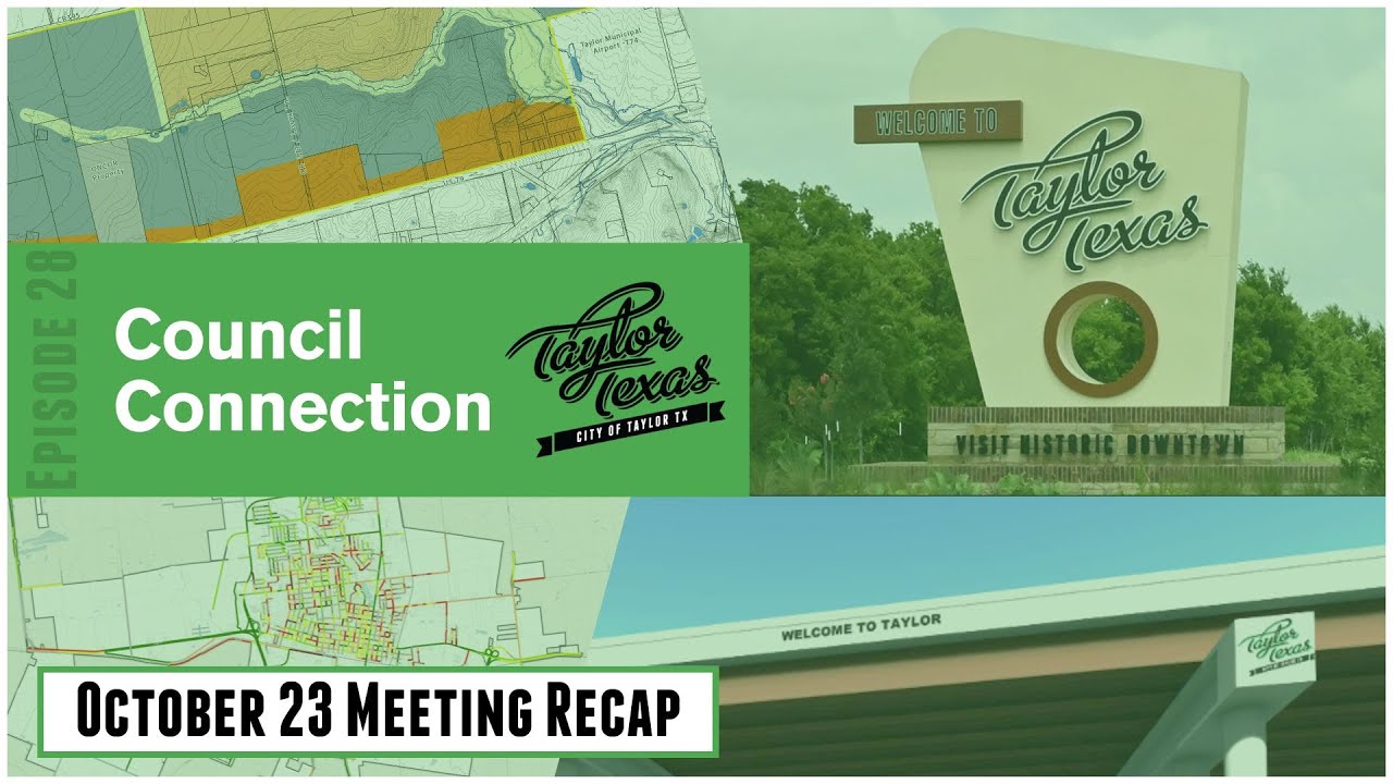 Taylor Council Connection: Episode 28
