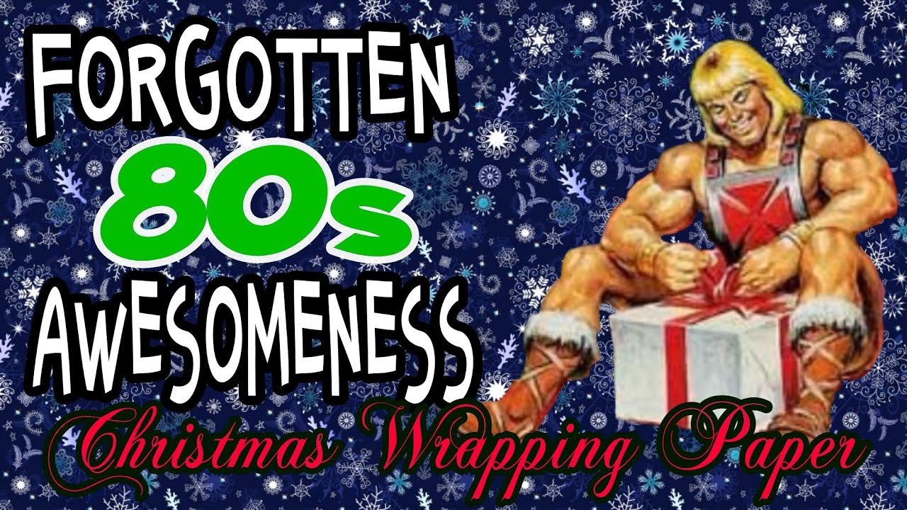 Забытые прелести 80-х №8 - Рождественская оберточная бумага