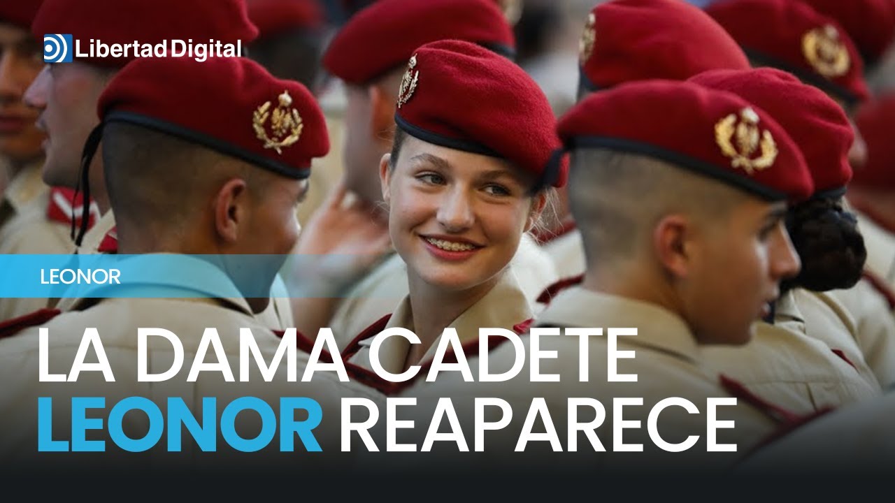 La dama cadete Leonor participa en el 142 aniversario de la Academia General Militar de Zaragoza