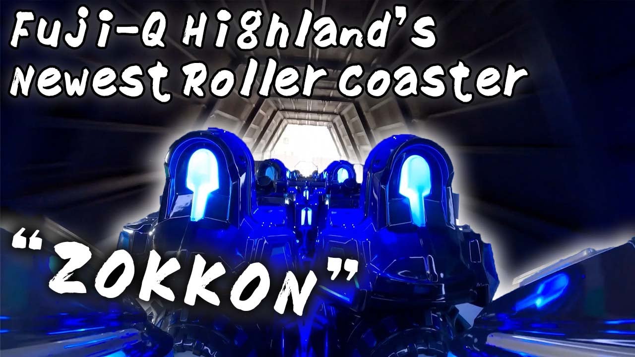 Thrilling Coaster ZOKKON | Twists, Turns, Goes Backwards, and Visual Effects