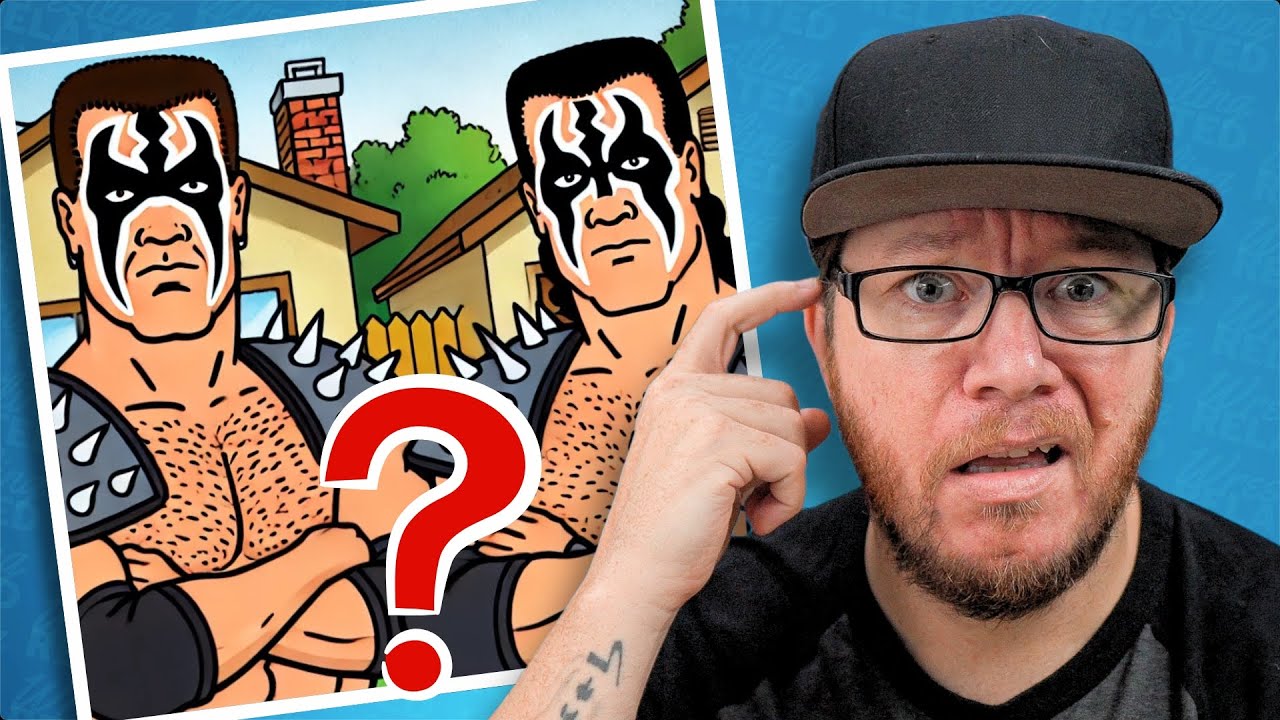 Guess The Wrestlers by the Cartoon Characters: Tag Team Edition
